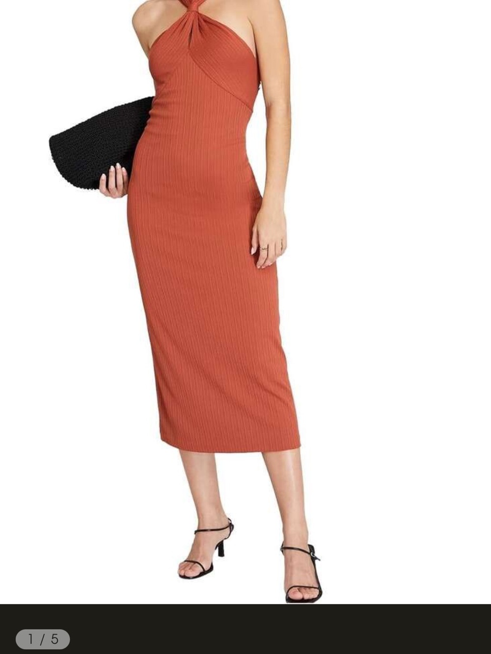 Club Monaco Variegated Rib Knit
Dress Size M